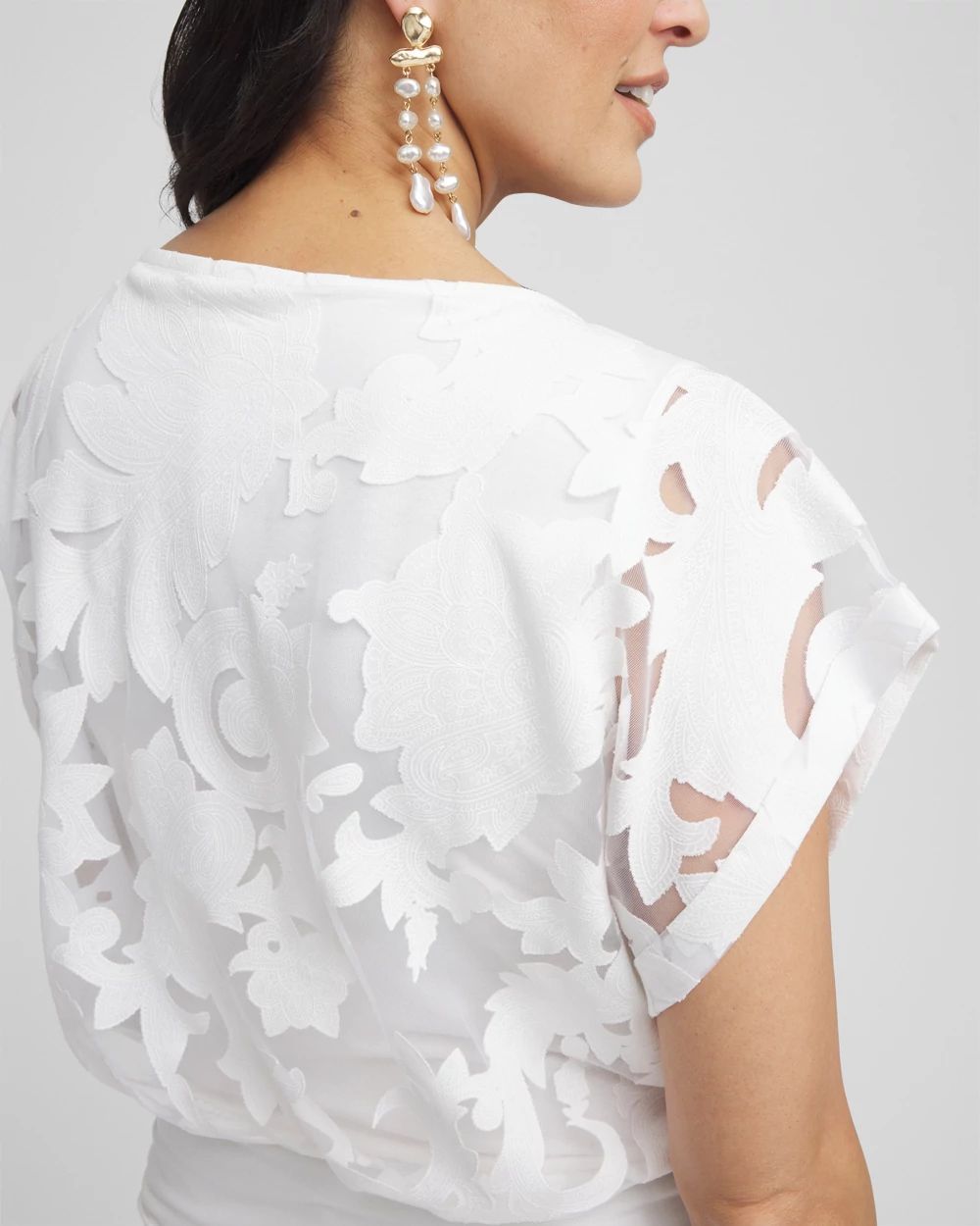 Burnout Banded-Hem Top | Chico's
